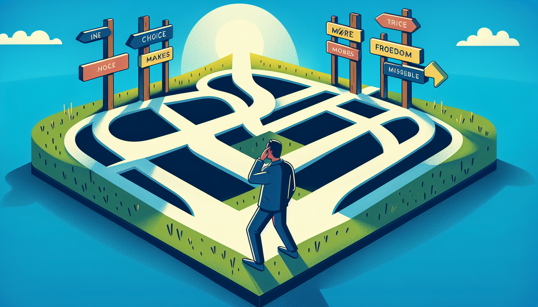 The Paradox of Choice: Why More Freedom Makes Us Miserable