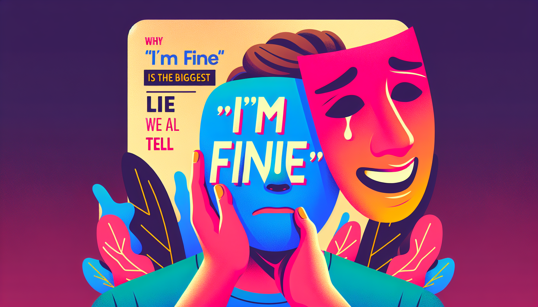 Why “I’m Fine” Is the Biggest Lie We All Tell